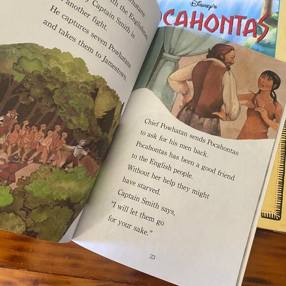 Vintage Bundle of 2 Pocahontas Books - Picture 5 of 11